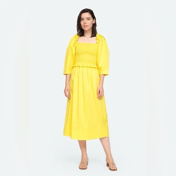 SEA NEW YORK Tabitha Dress in Yellow - Picture 2 of 8
